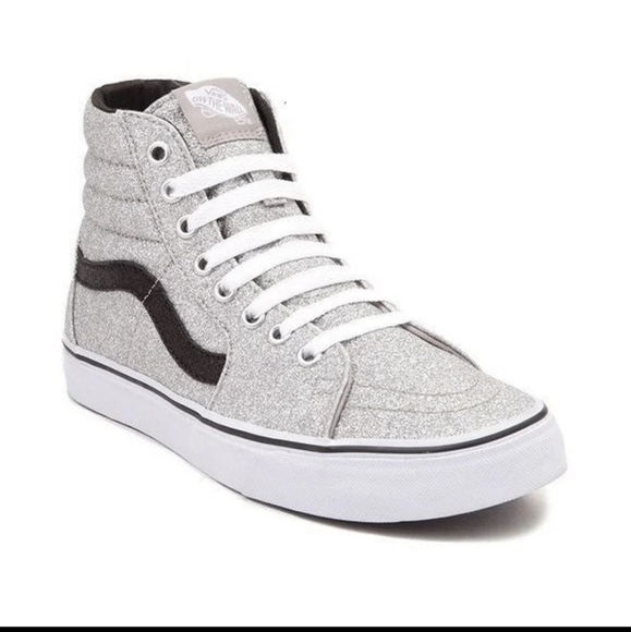 Vans Shoes - Vans Off The Wall Glitter Womens High Tops  Sz 10